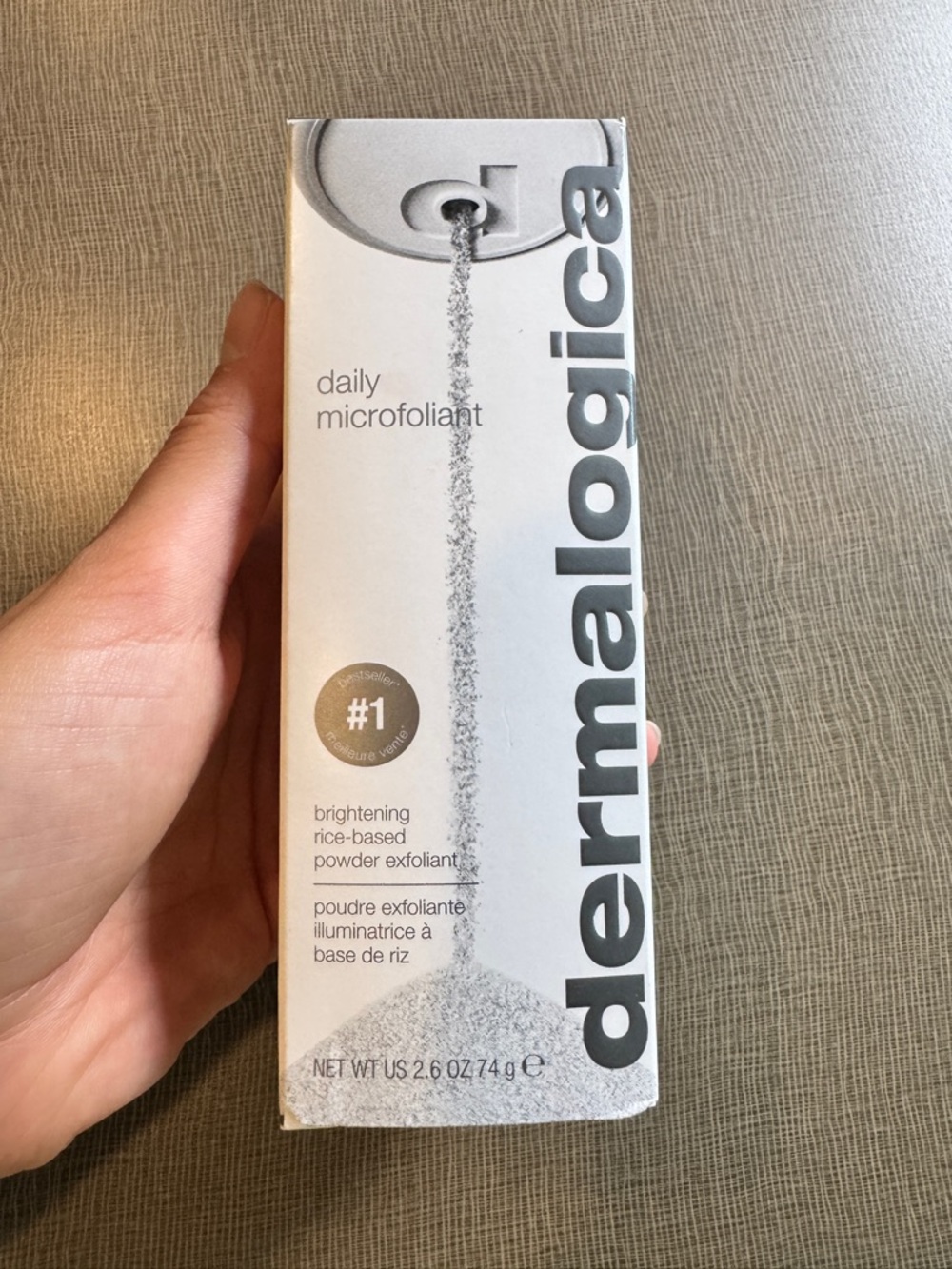 Dermalogica Daily Microfoliant – Gray and White Packaging